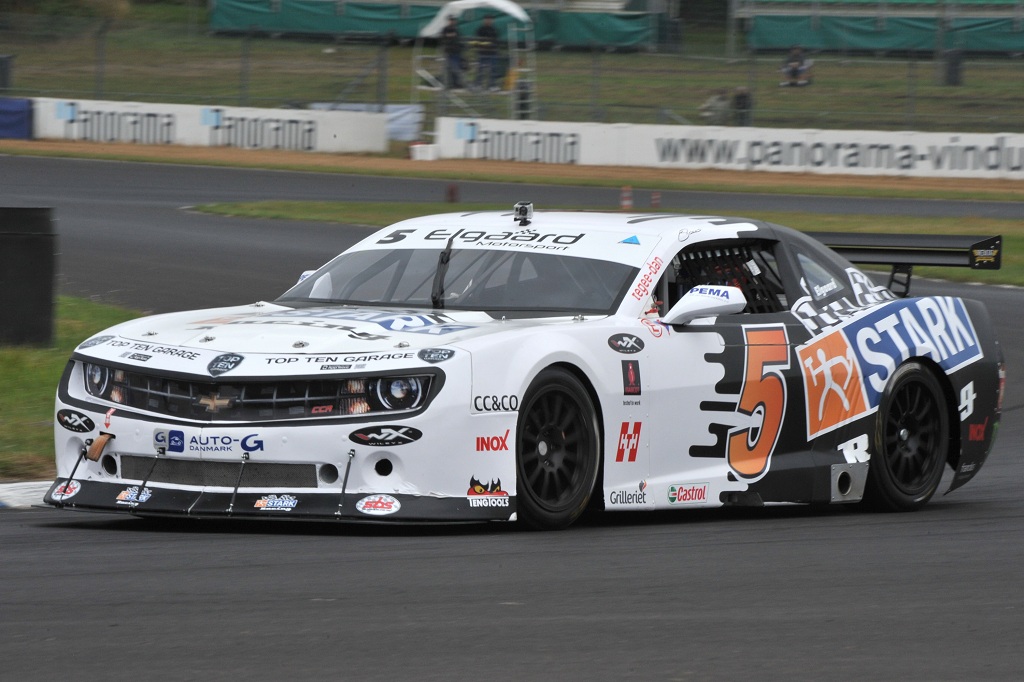 Casper Elgaard jagter årets første sejr i Auto-G Danish Thundersport Championship i denne sæson.